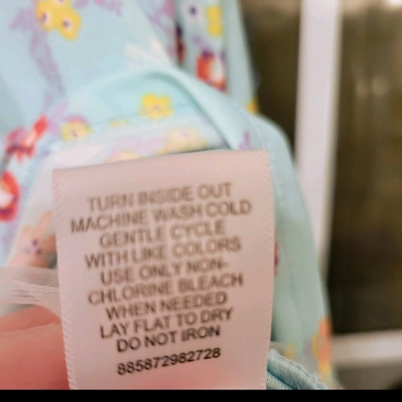 "Easter" Knit Works Girls Dress Flowers Pastel Spring Summer All Occasion SZ 14 - Picture 12 of 12